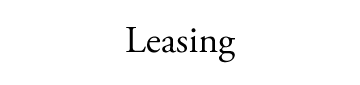 Leasing